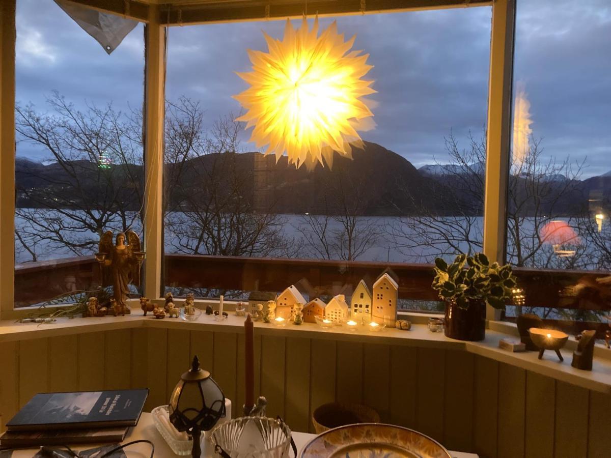 Bed and Breakfast Line Pa Hauane1 Volda Экстерьер фото