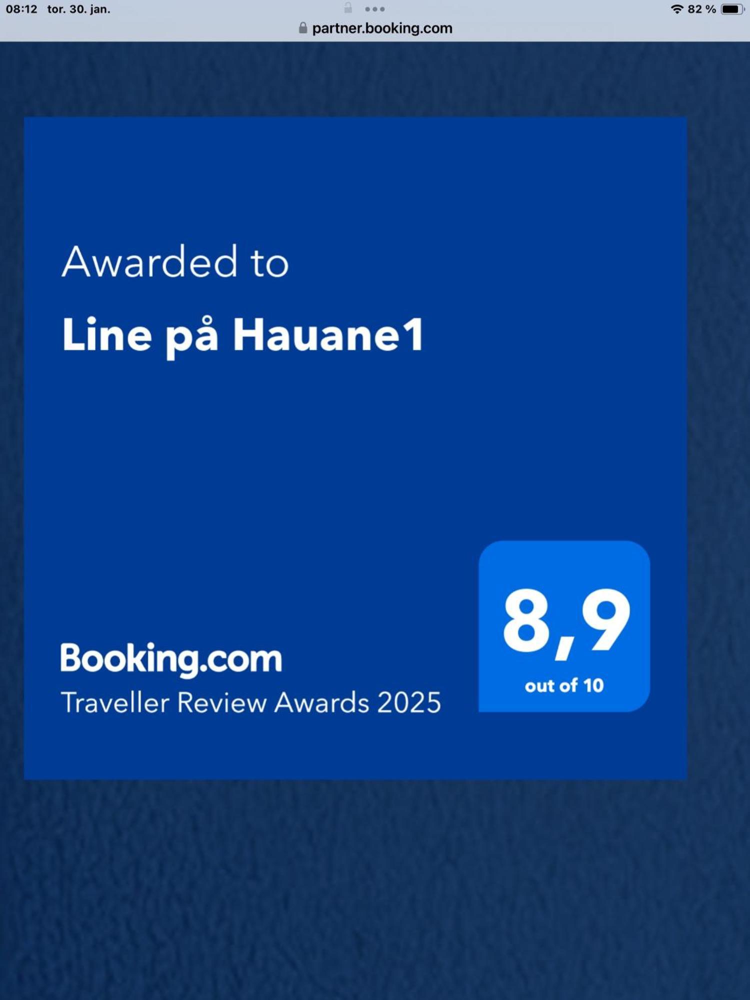 Bed and Breakfast Line Pa Hauane1 Volda Экстерьер фото